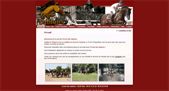 Desktop Screenshot of ecurie-des-sablons.com